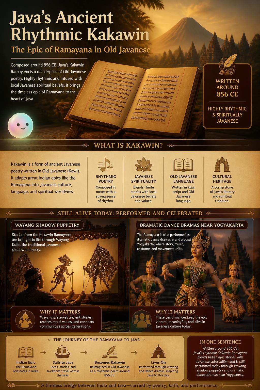Java's ancient rhythmic Kakawin