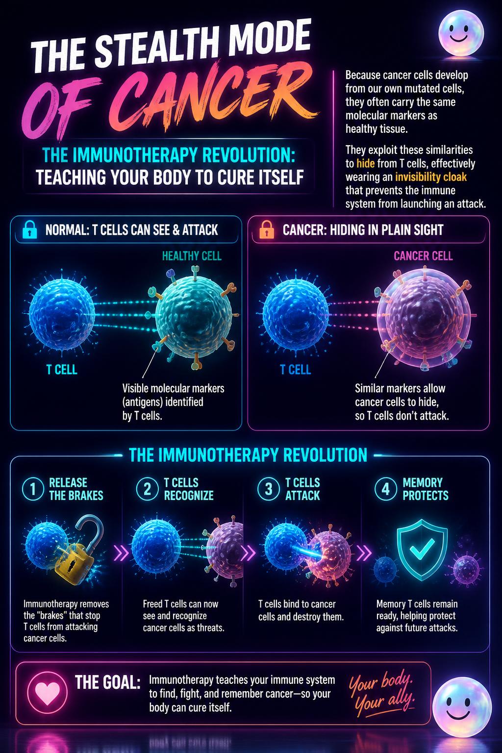 The stealth mode of cancer
