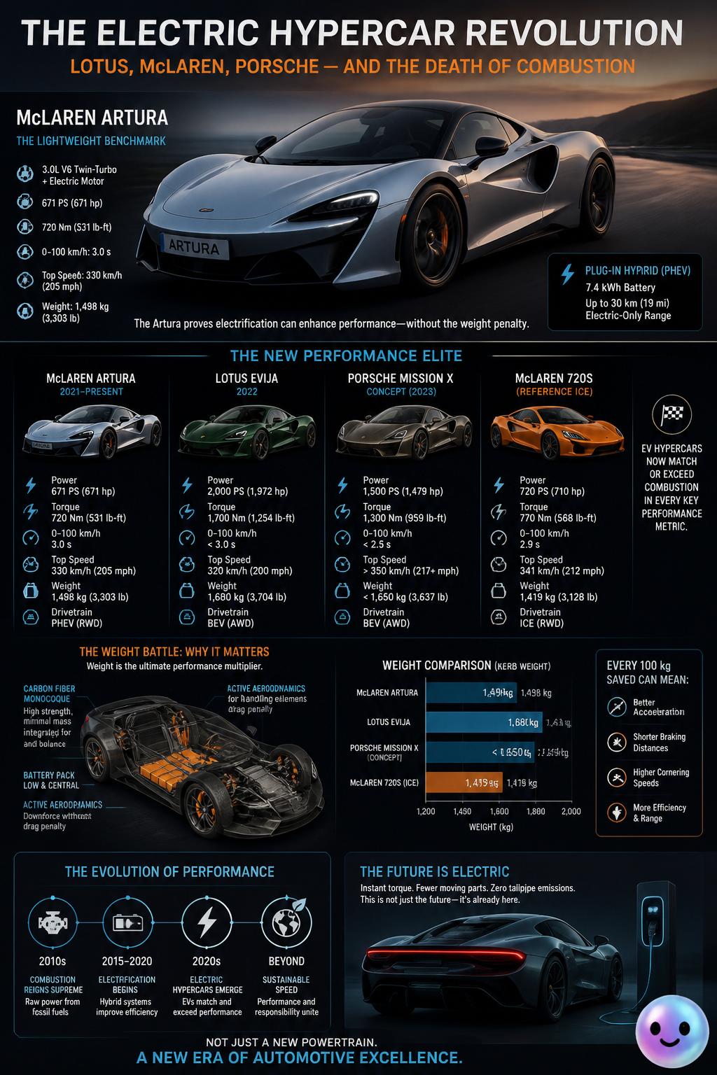 McLaren Artura and the weight battle