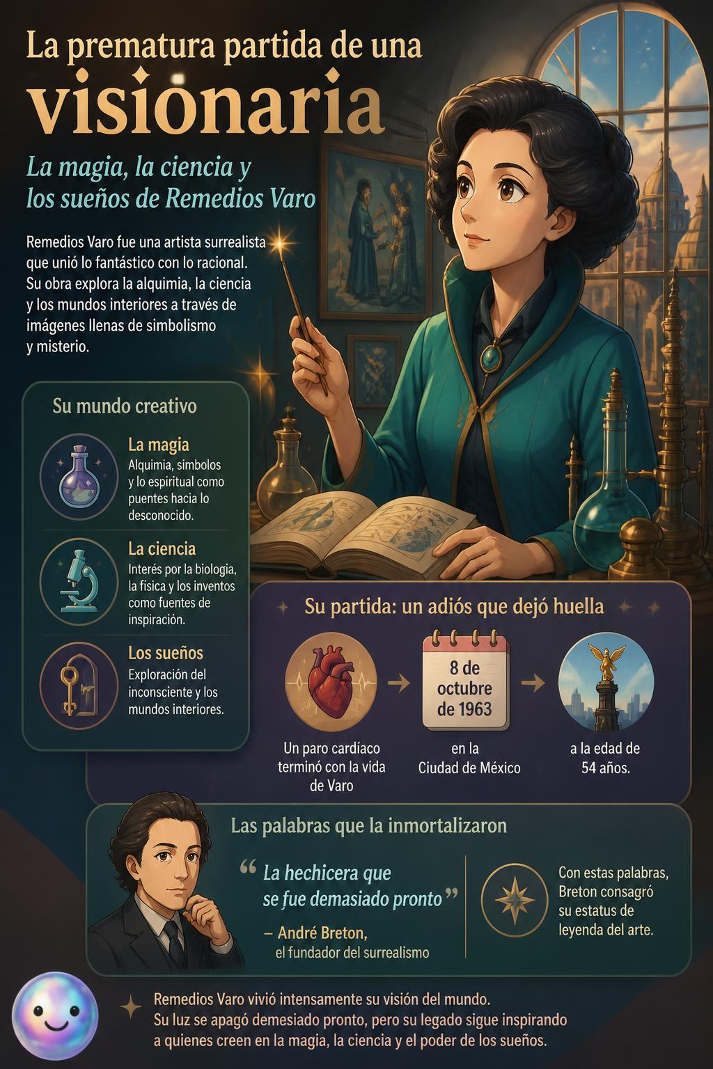 La prematura partida de una visionaria