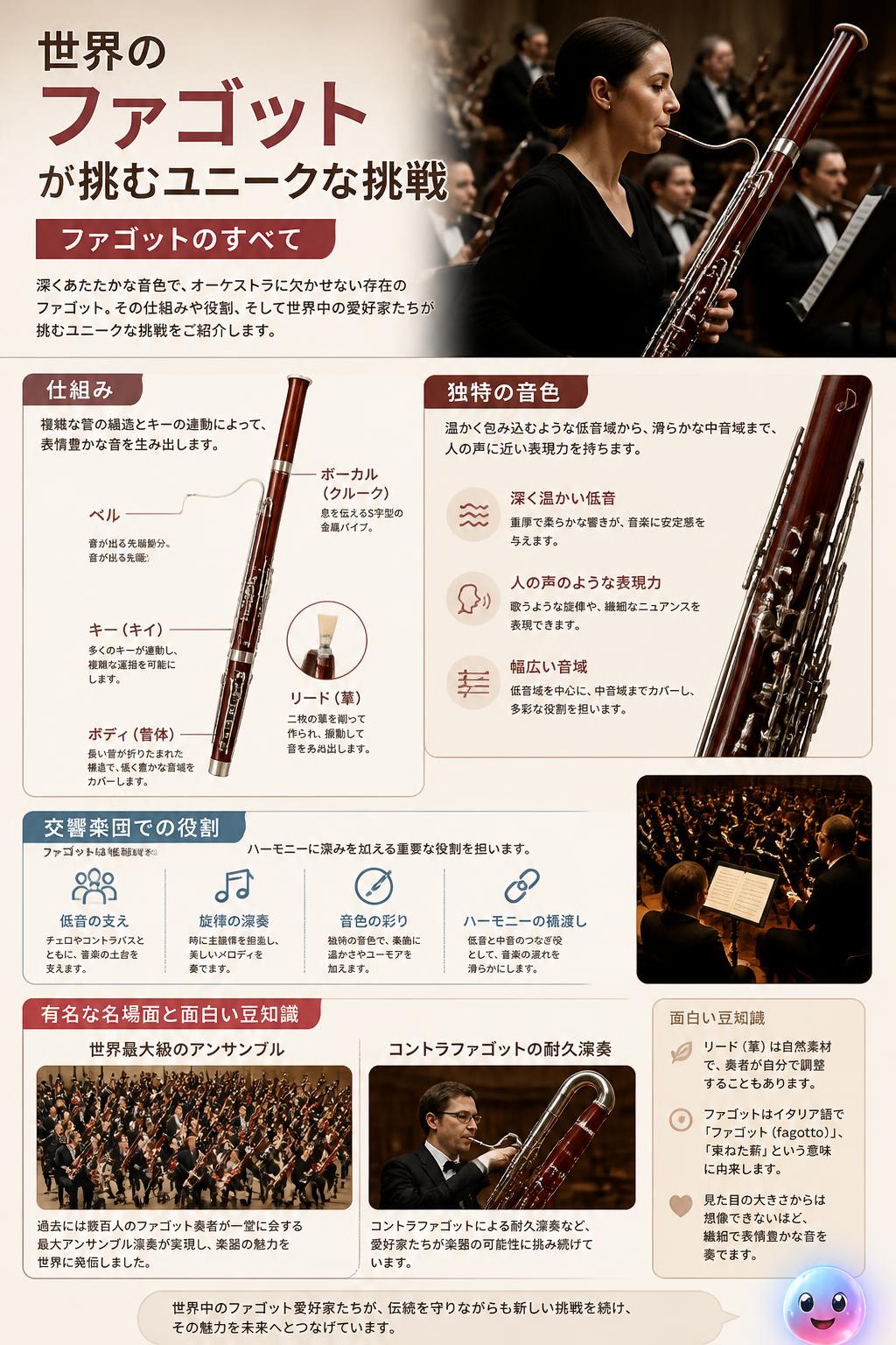 世界のファゴットが挑むユニークな挑戦