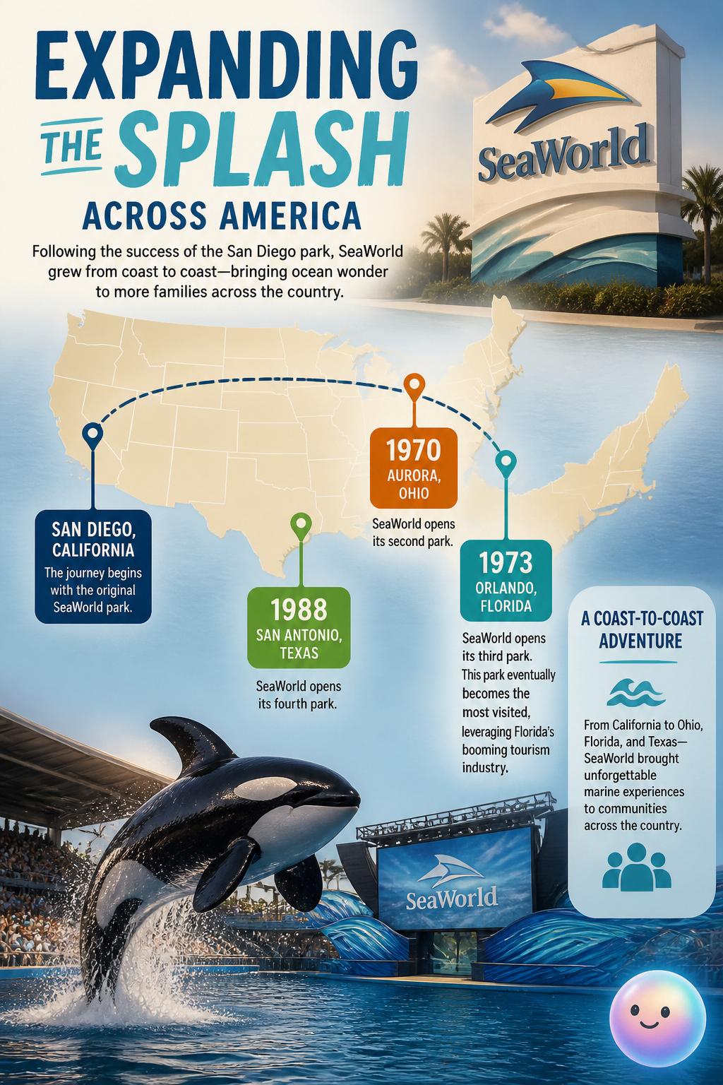 Expanding the splash across America