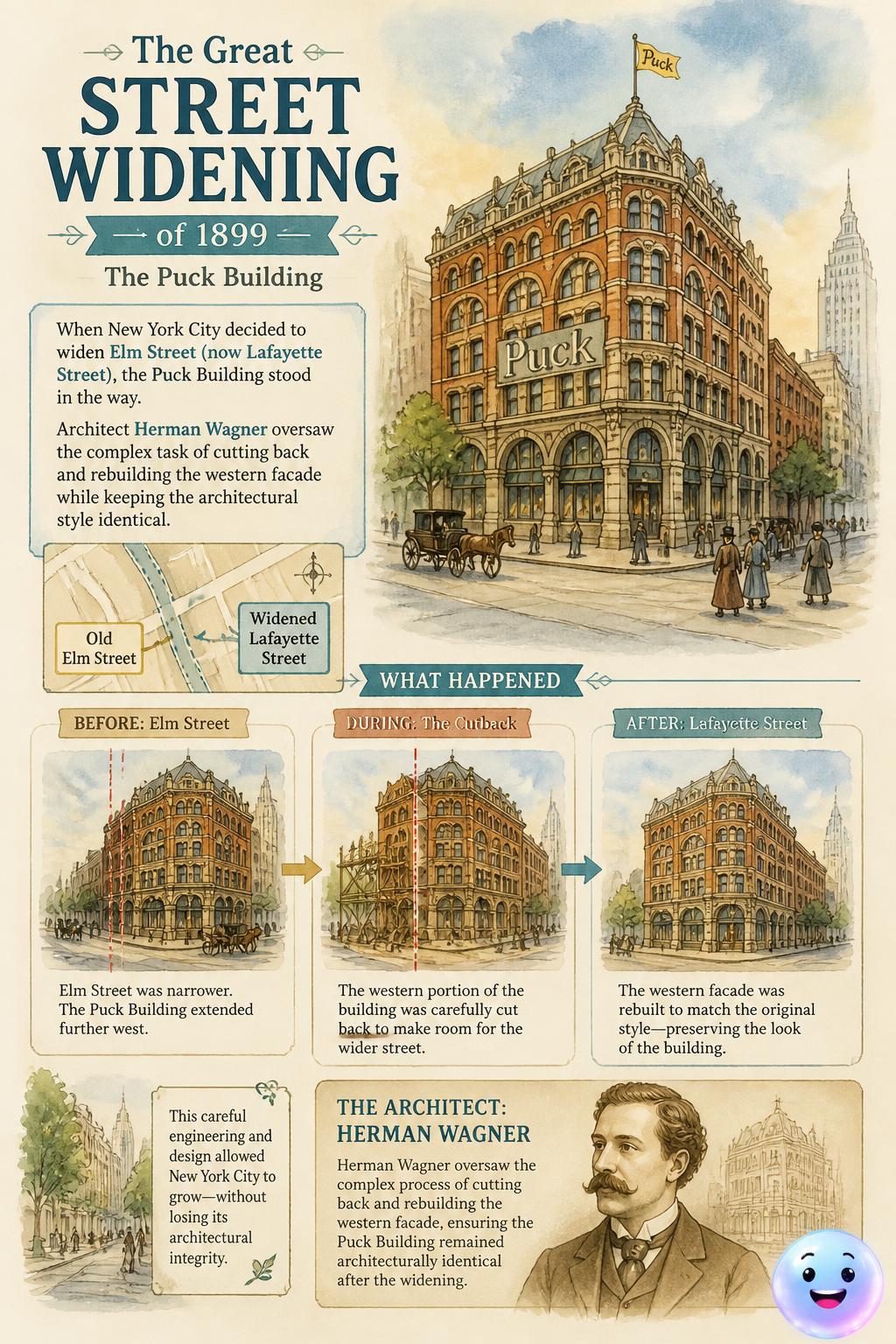 The great street widening of 1899