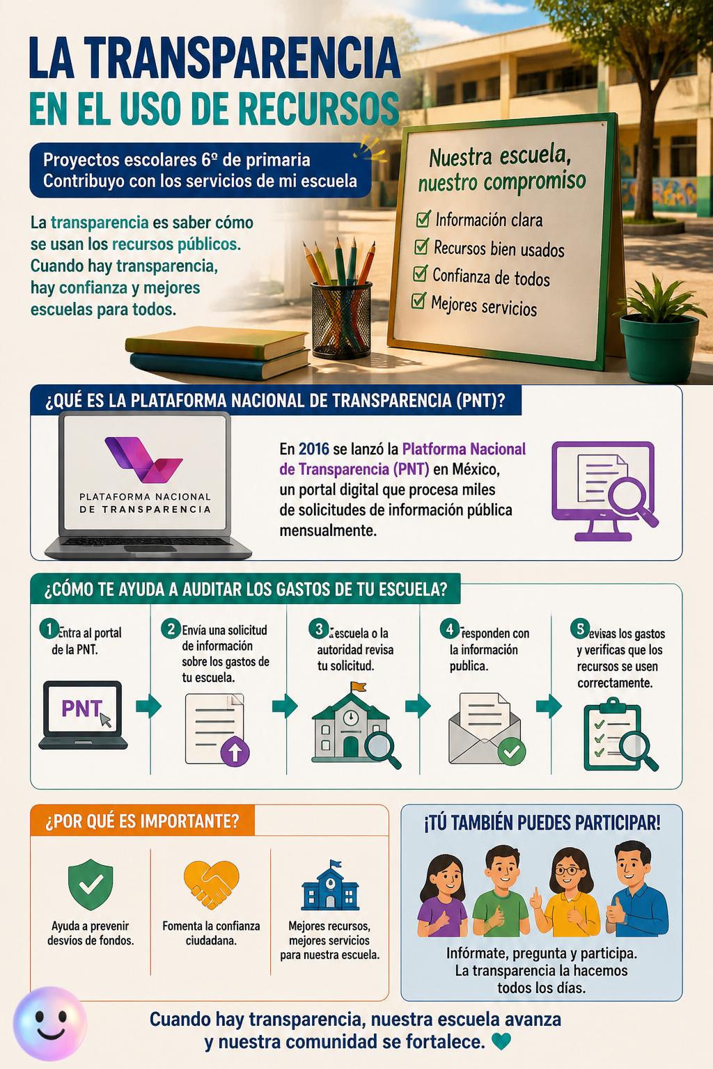 La transparencia en el uso de recursos
