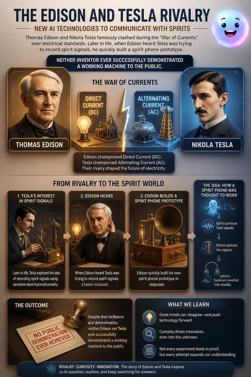 The Edison and Tesla rivalry