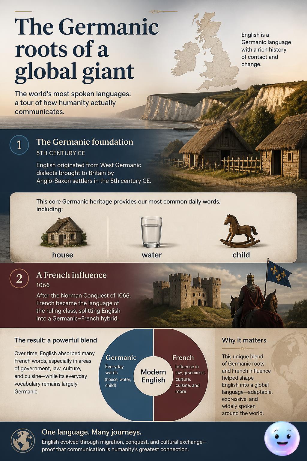 The Germanic roots of a global giant