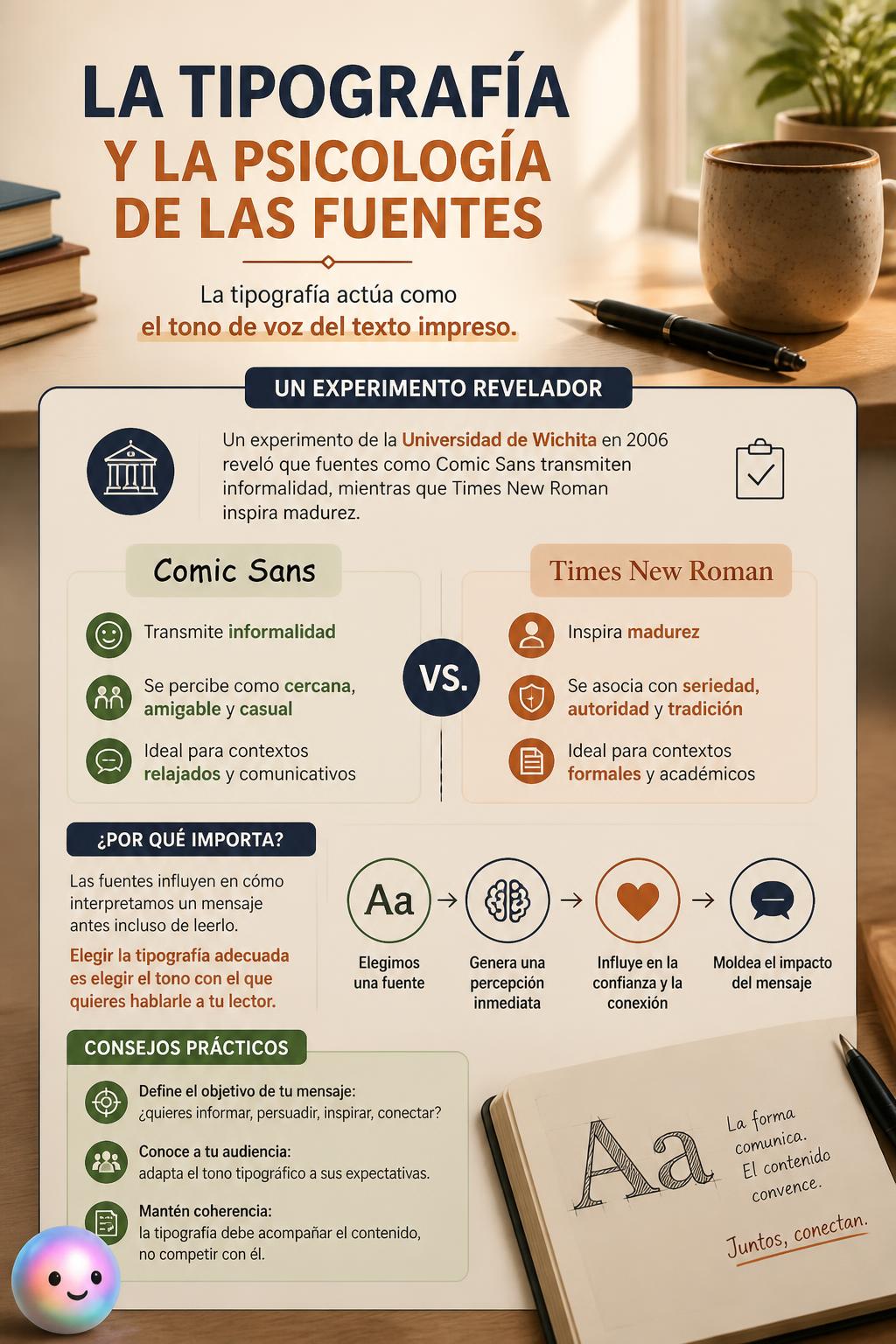 La tipografía y la psicología de las fuentes