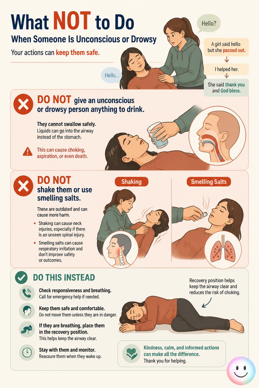 What not to do