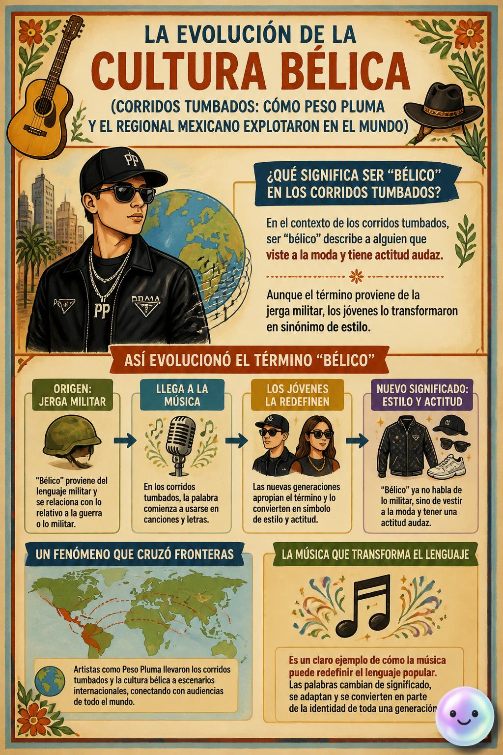 La evolución de la cultura bélica