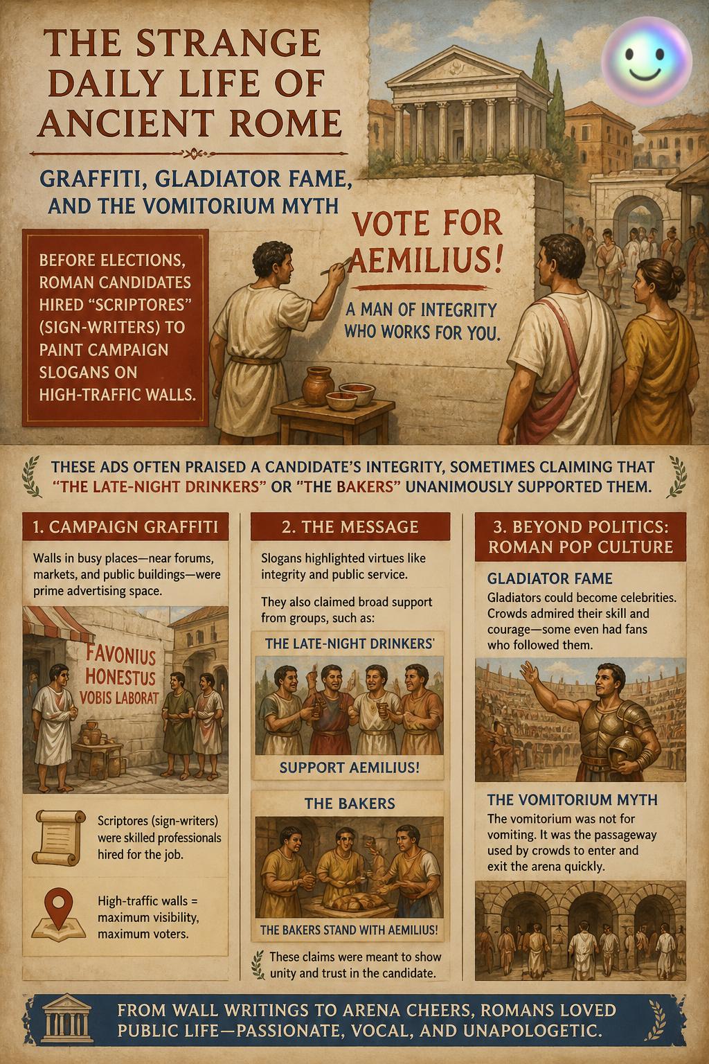 Ancient political campaign ads