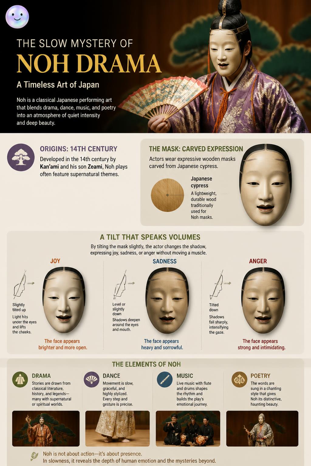 The slow mystery of Noh drama