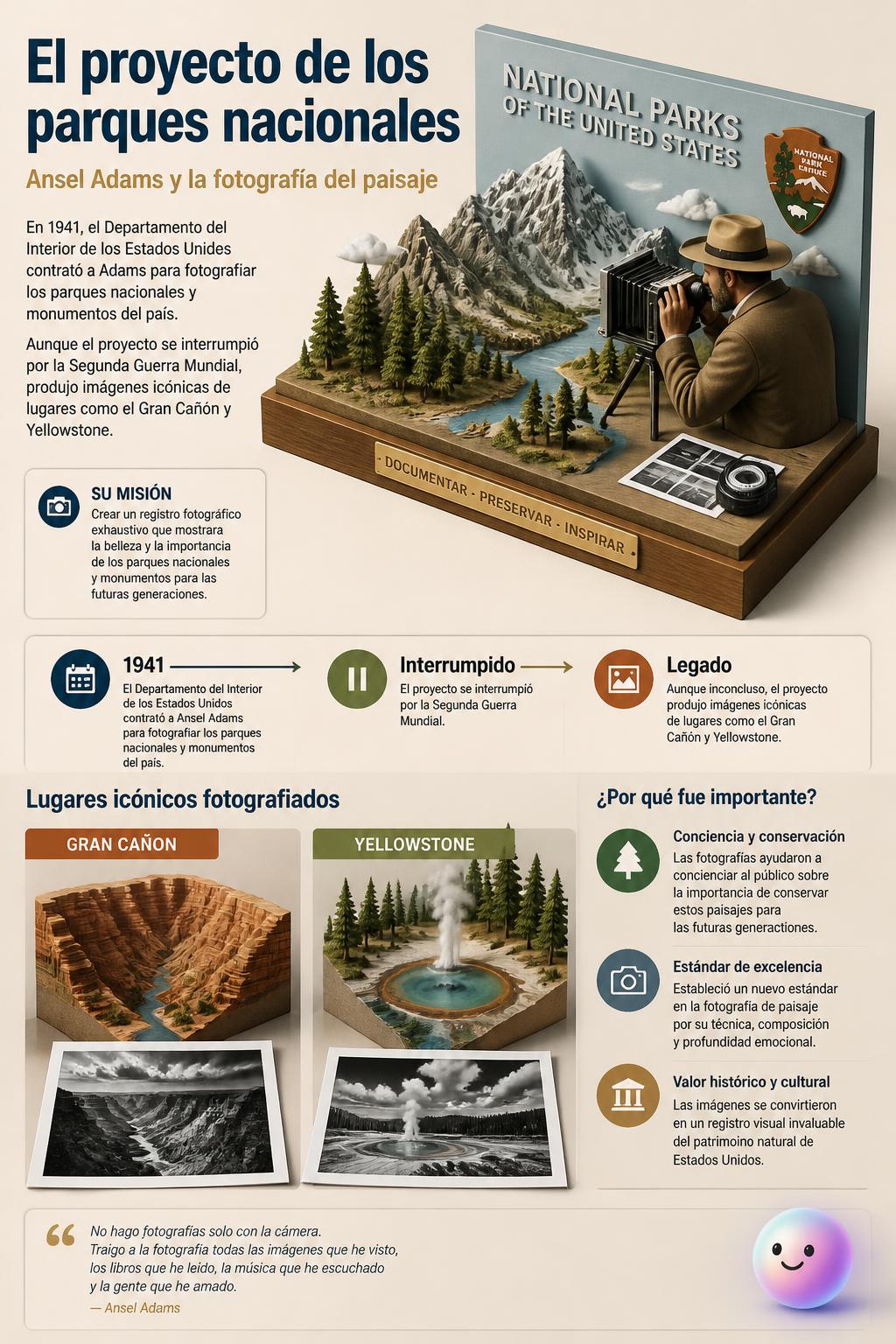 El proyecto de los parques nacionales