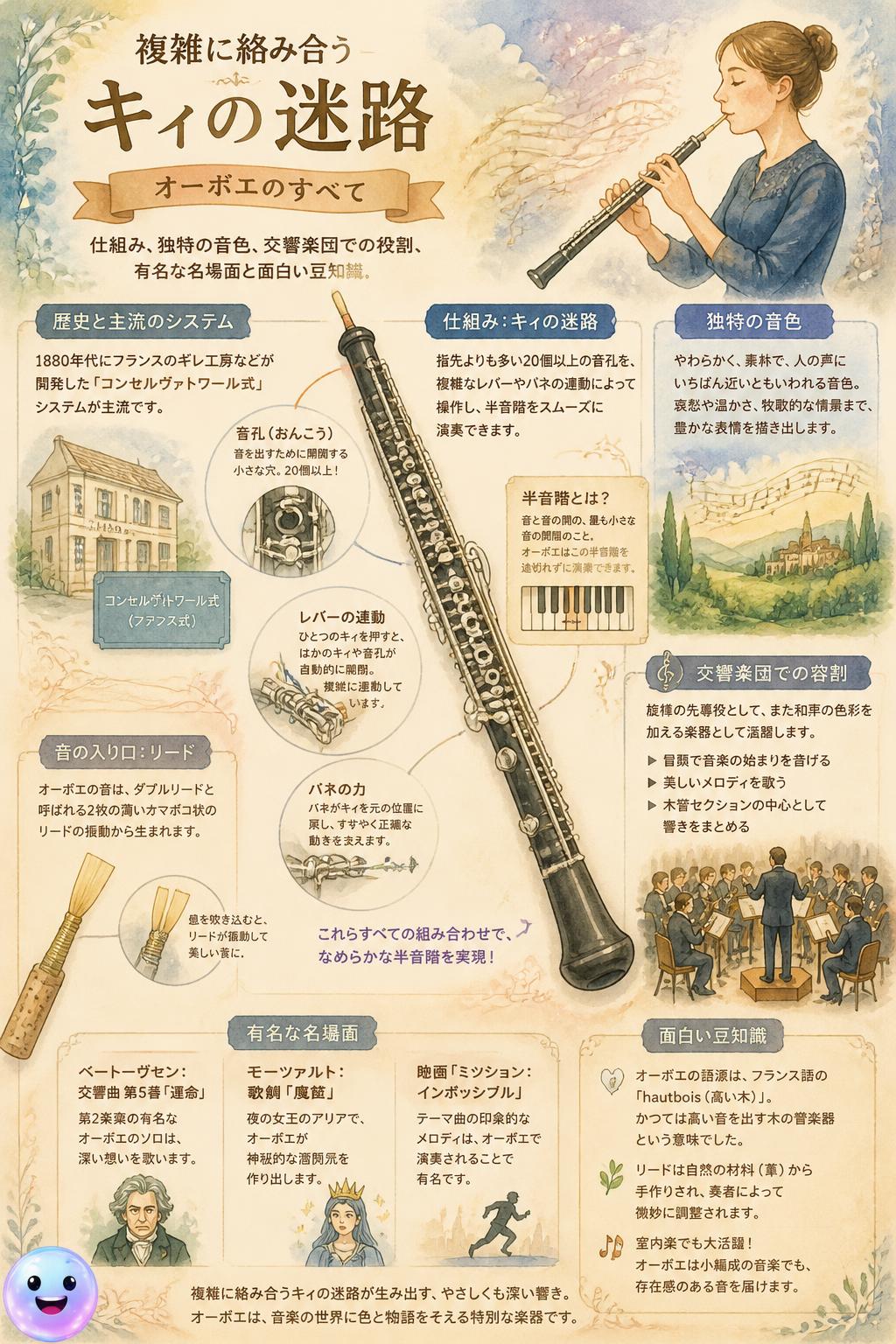 複雑に絡み合うキィの迷路