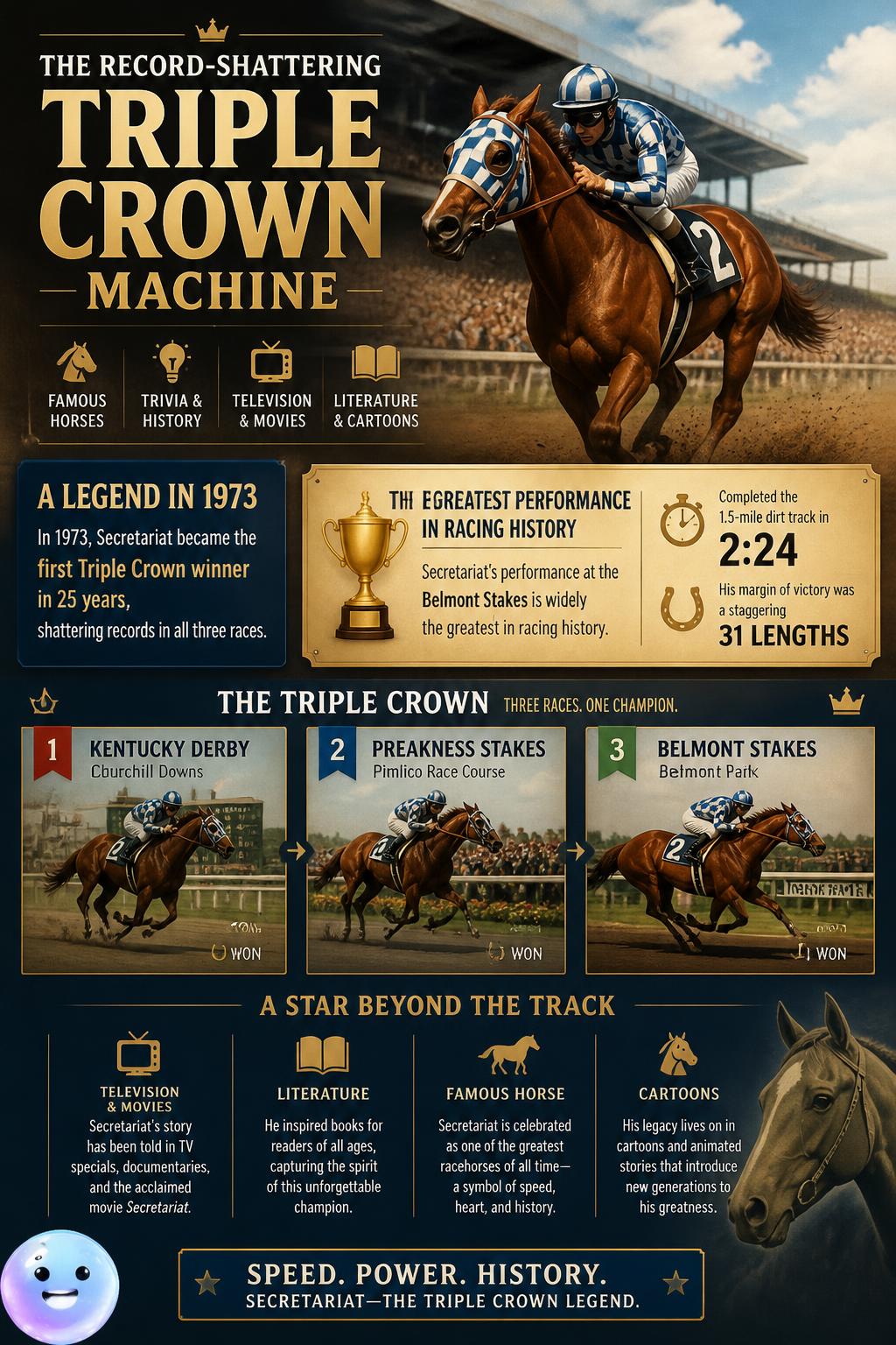 The record-shattering Triple Crown machine