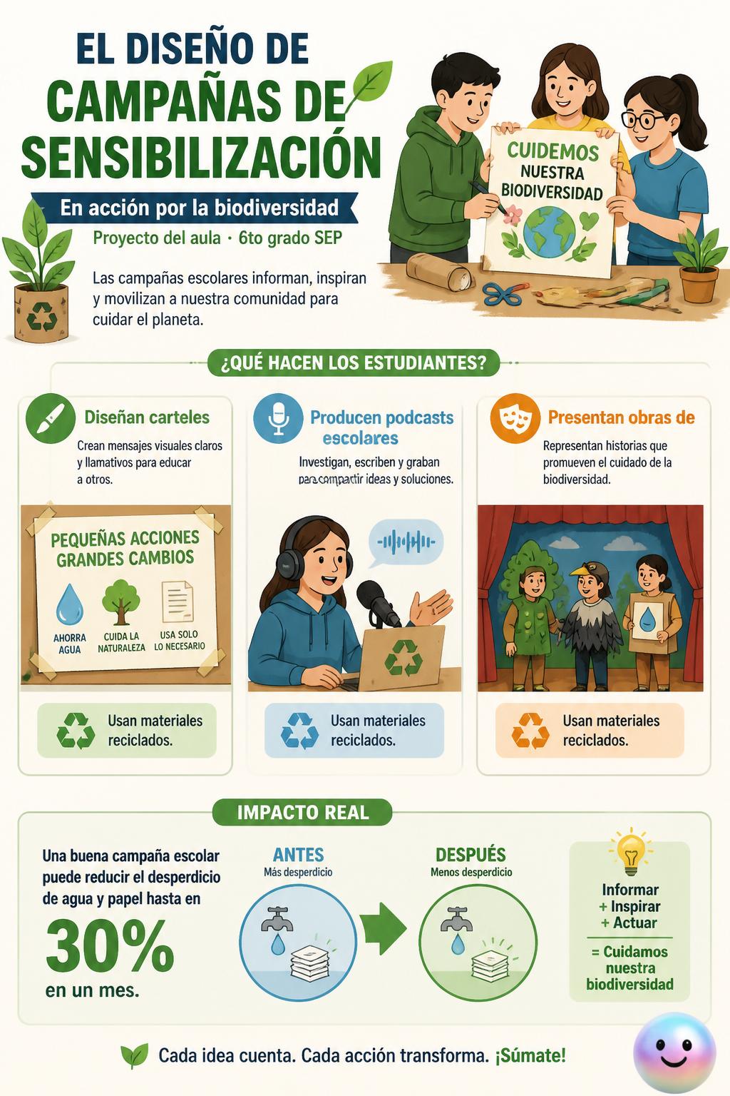 El diseño de campañas de sensibilización