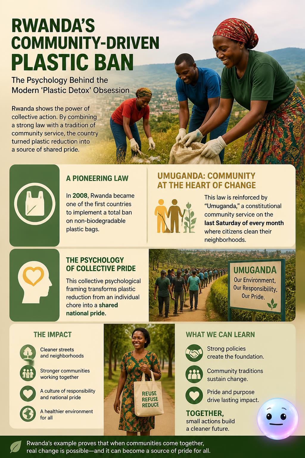 Rwanda's community-driven plastic ban