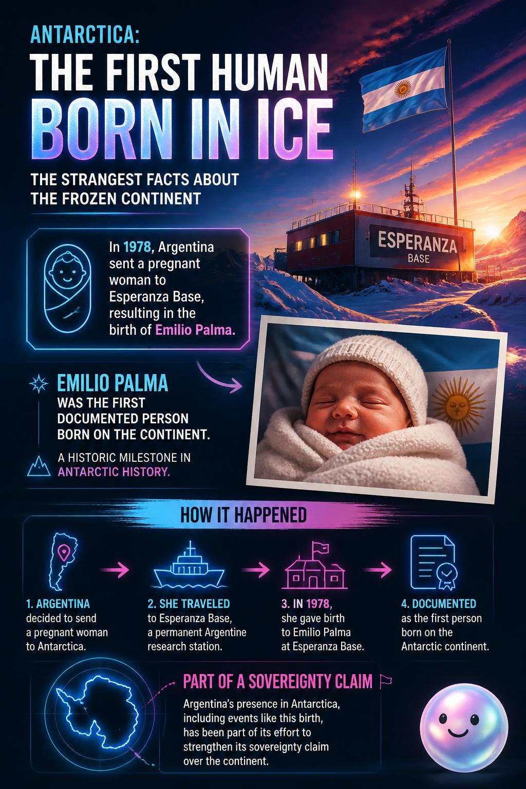 The first human born in ice