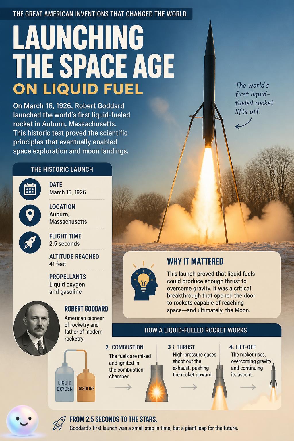 Launching the space age on liquid fuel