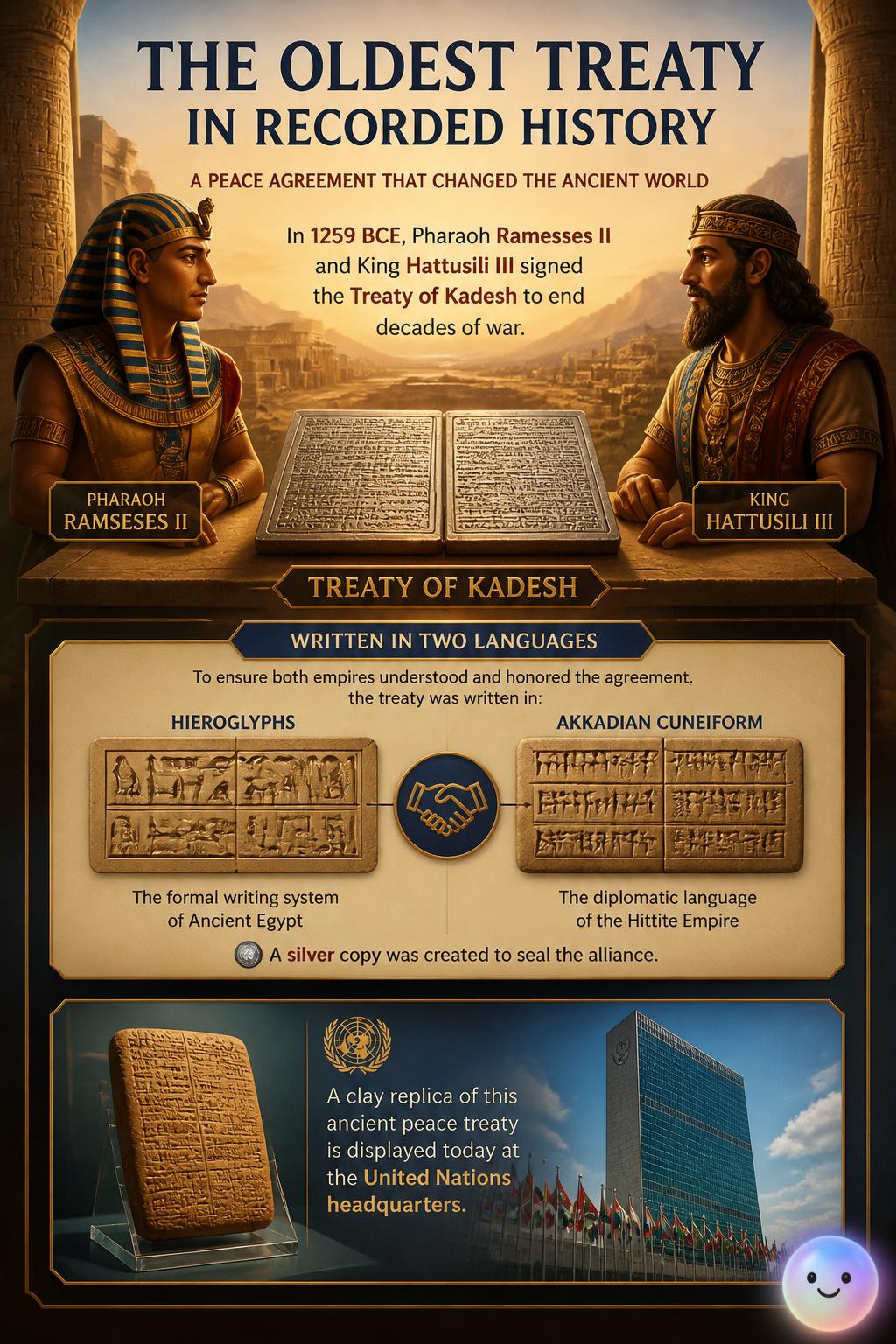 The oldest treaty in recorded history