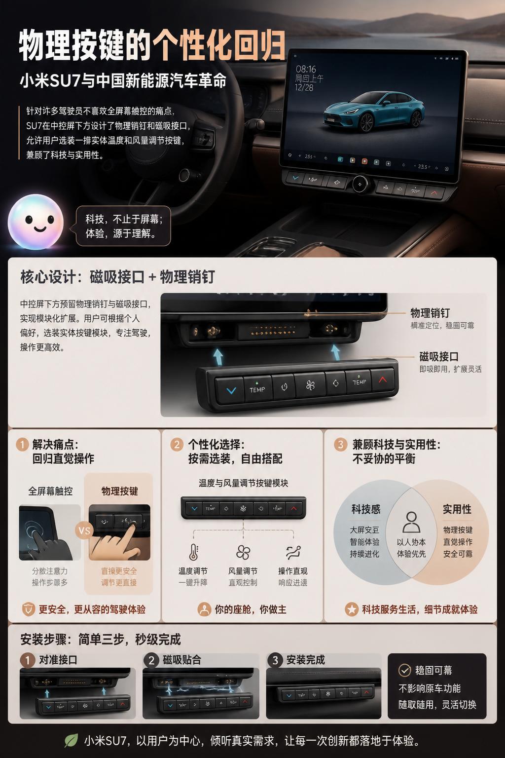 物理按键的个性化回归