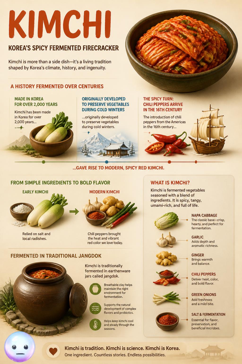 Kimchi, Korea's spicy fermented firecracker