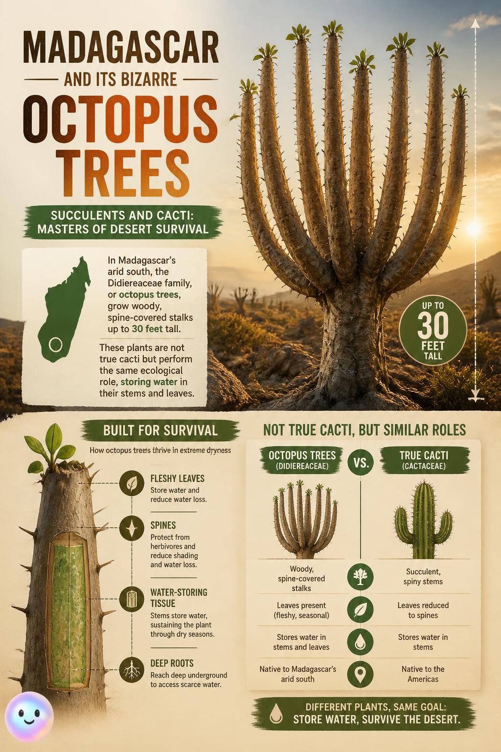 Madagascar and its bizarre octopus trees