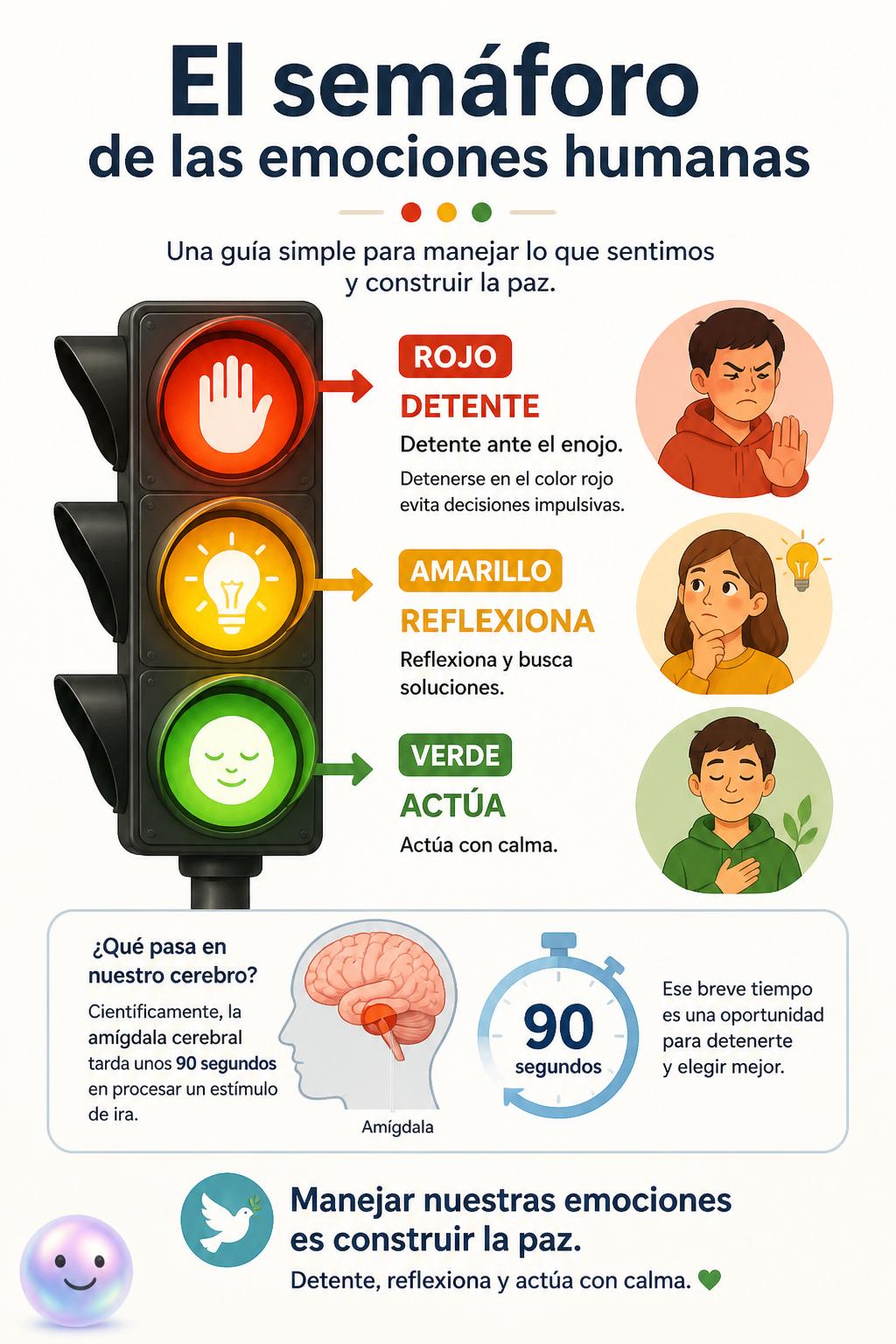 El semáforo de las emociones humanas