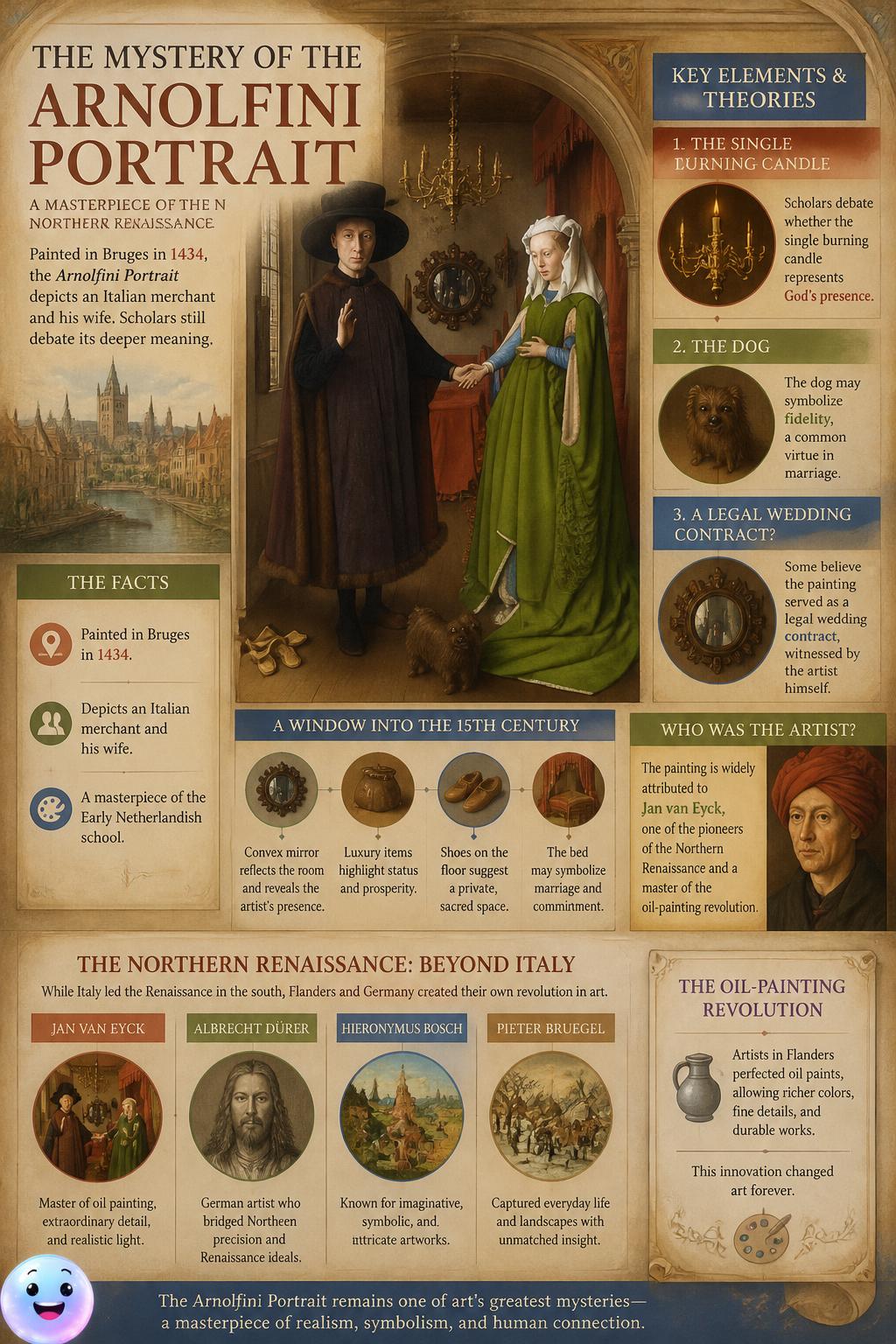 The mystery of the Arnolfini Portrait