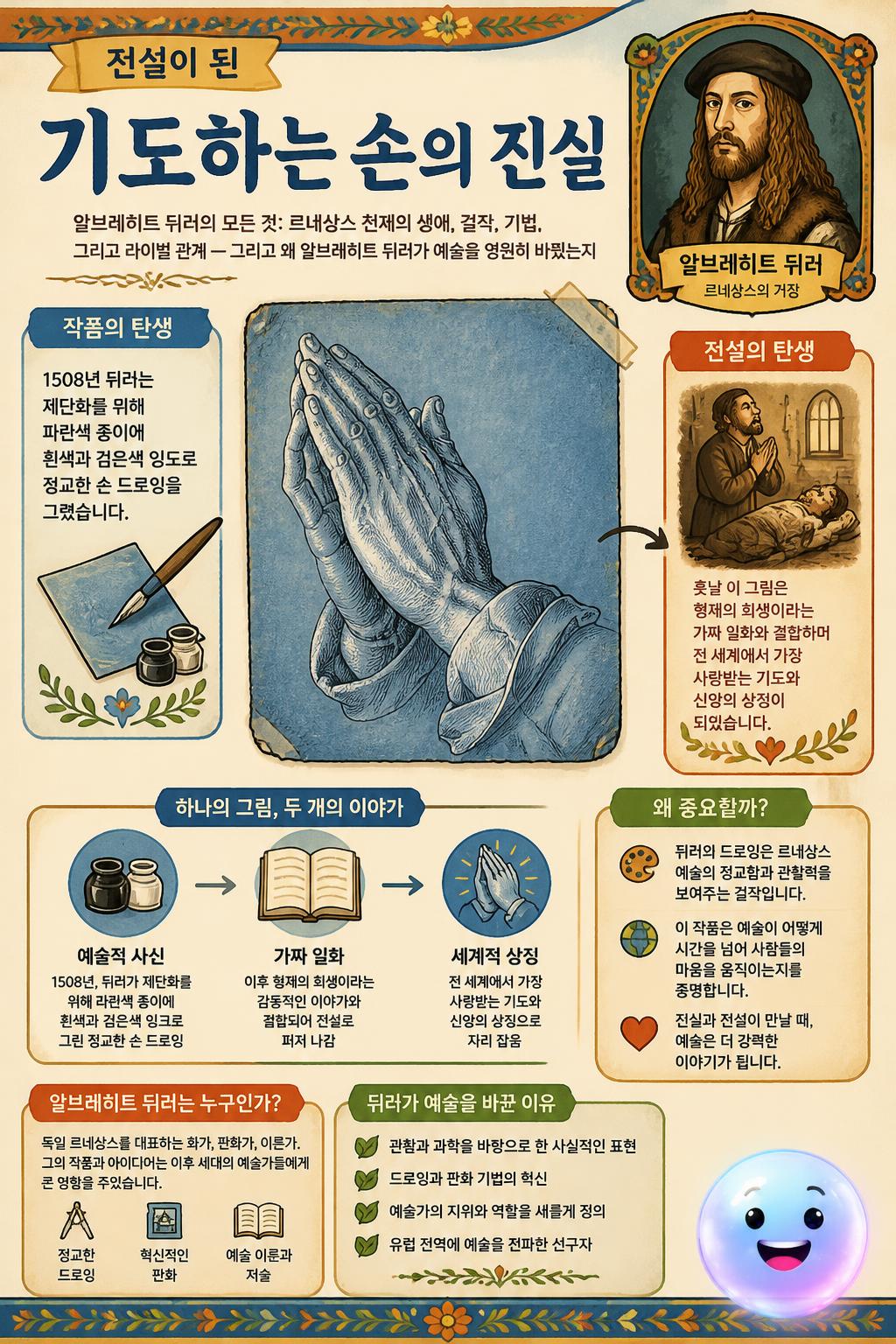 전설이 된 기도하는 손의 진실