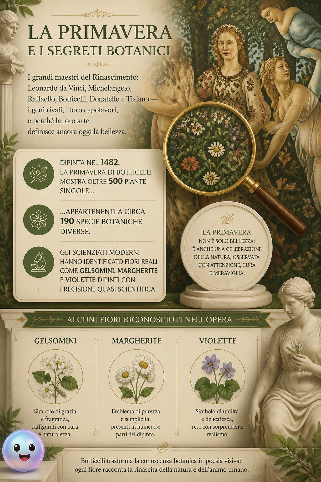 La Primavera e i segreti botanici