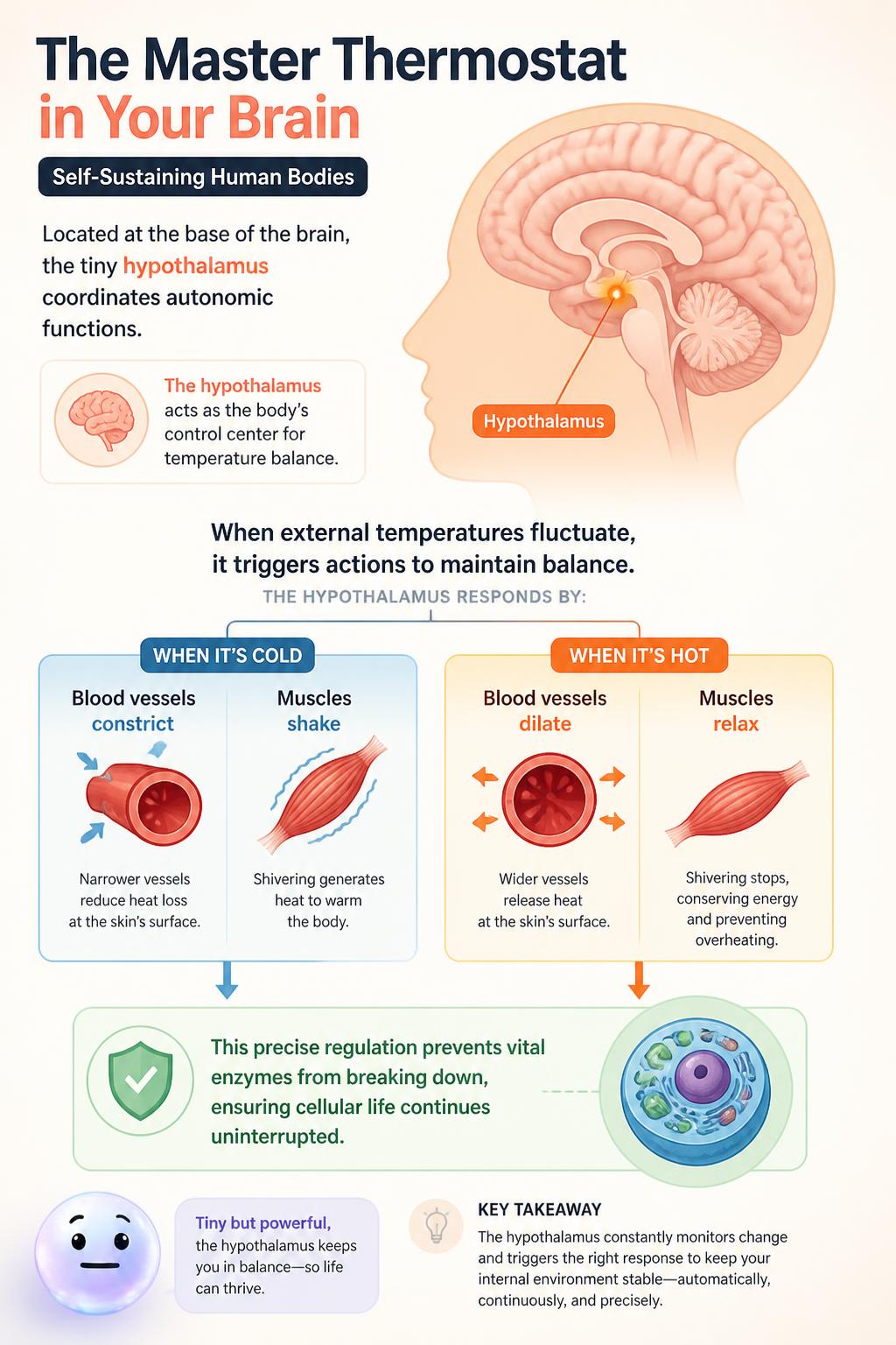 The master thermostat in your brain