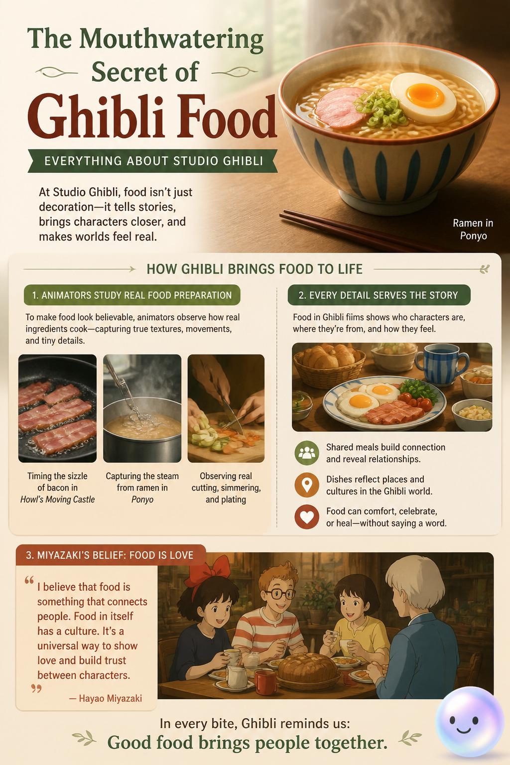The mouthwatering secret of Ghibli food