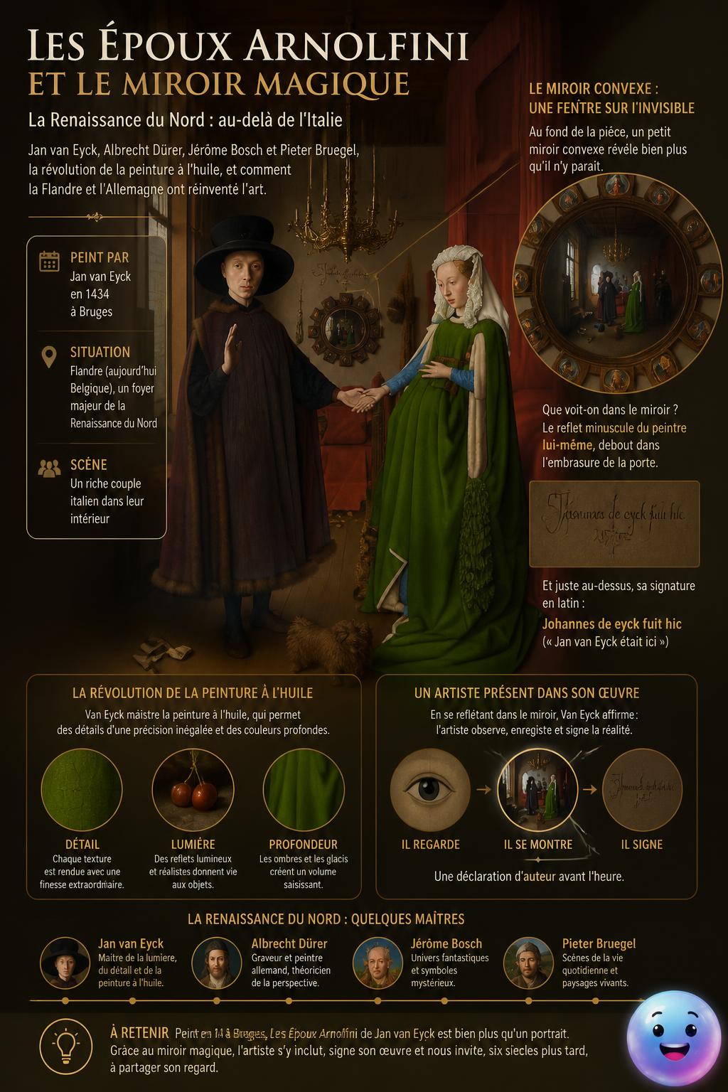 Les Époux Arnolfini et le miroir magique