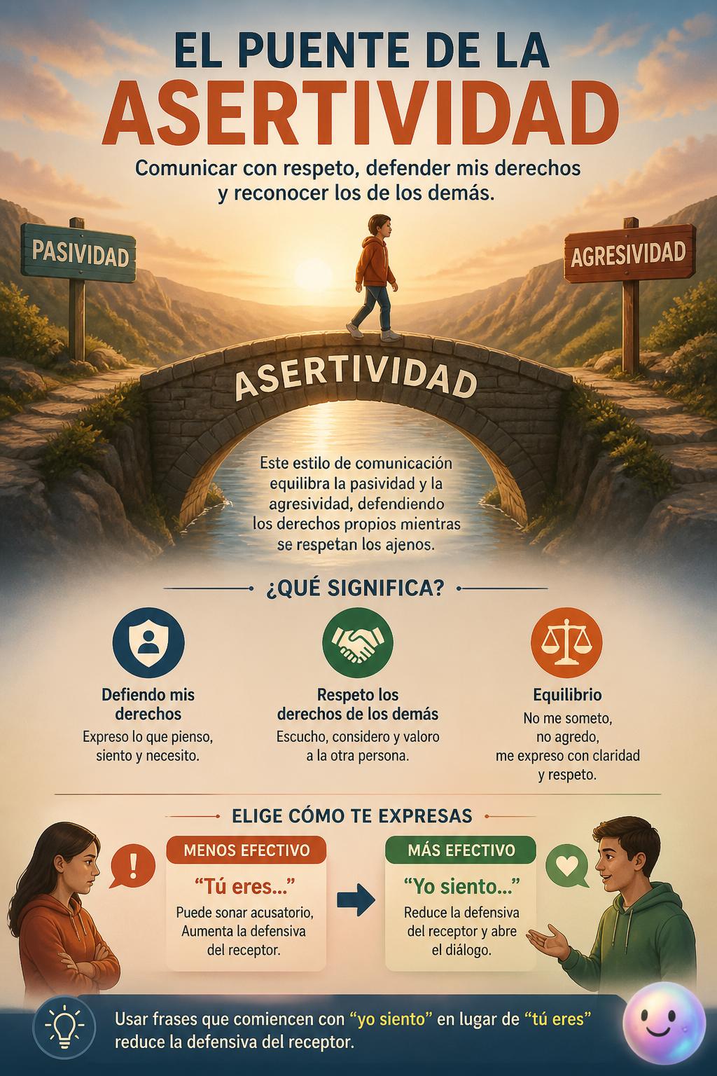 El puente de la asertividad