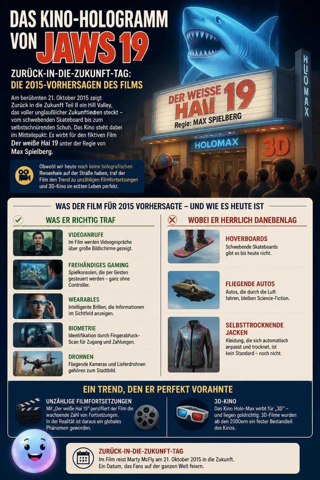 Das Kino-Hologramm von Jaws 19