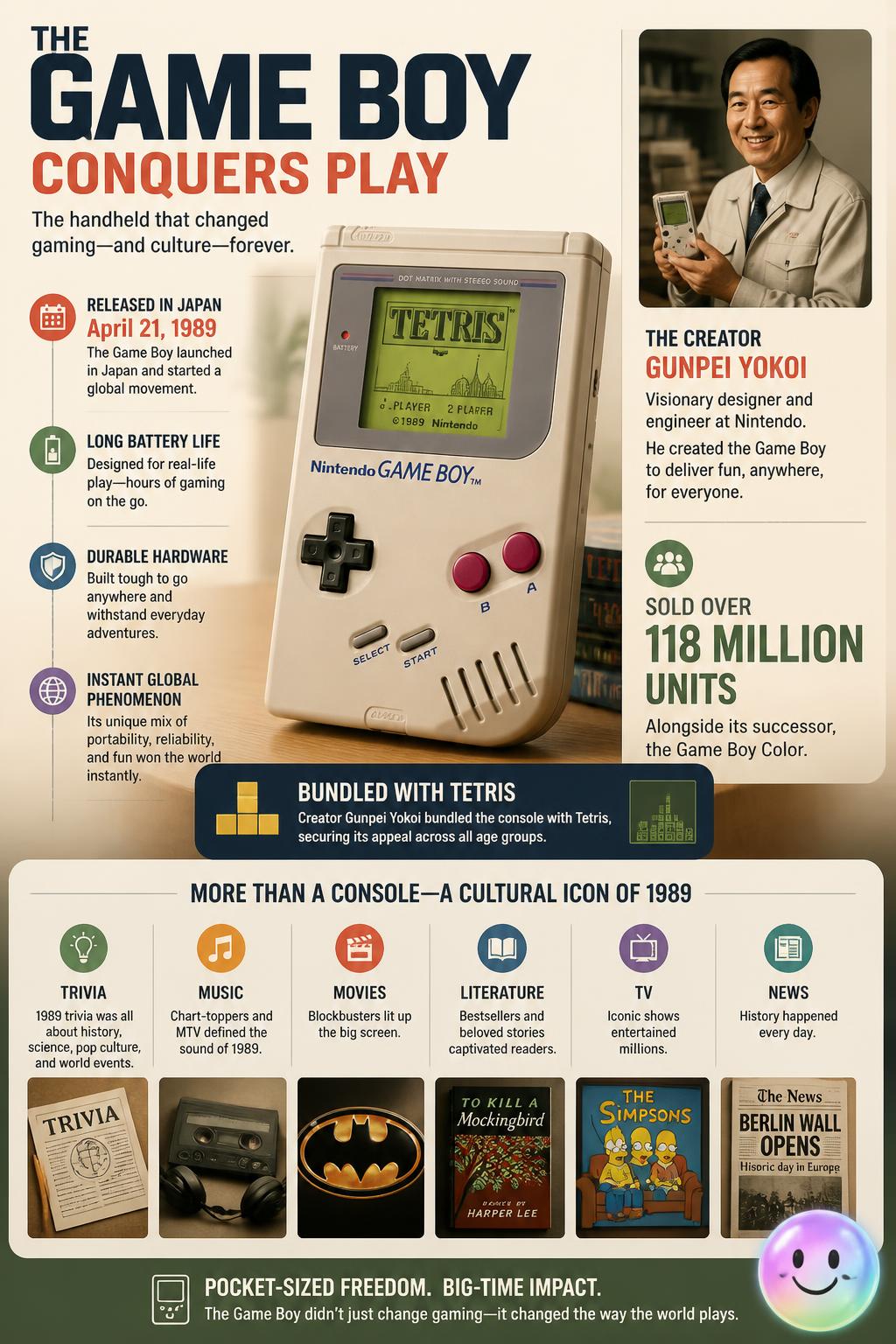 The Game Boy conquers play