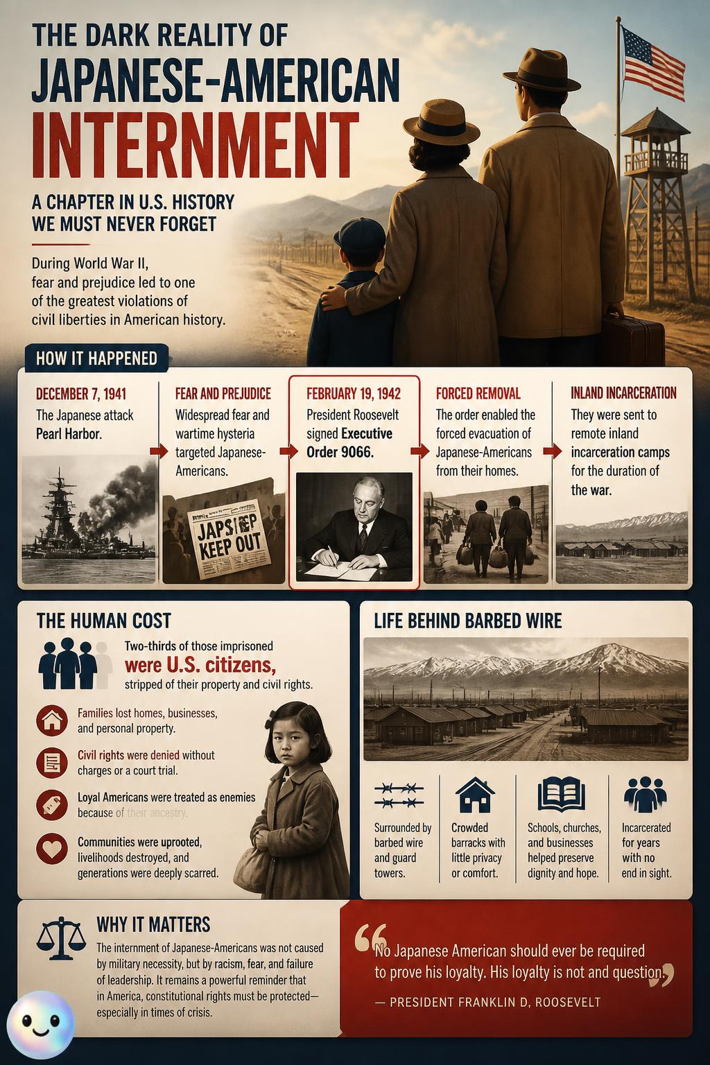 The dark reality of Japanese-American internment