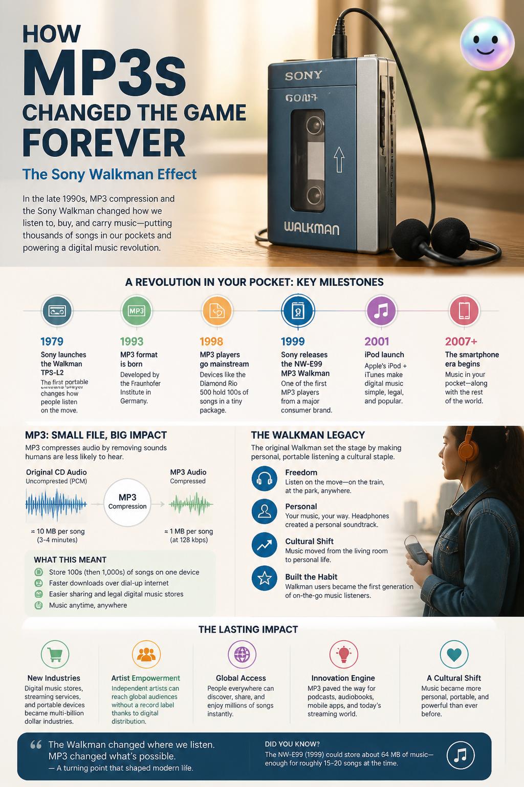 How MP3s changed the game forever