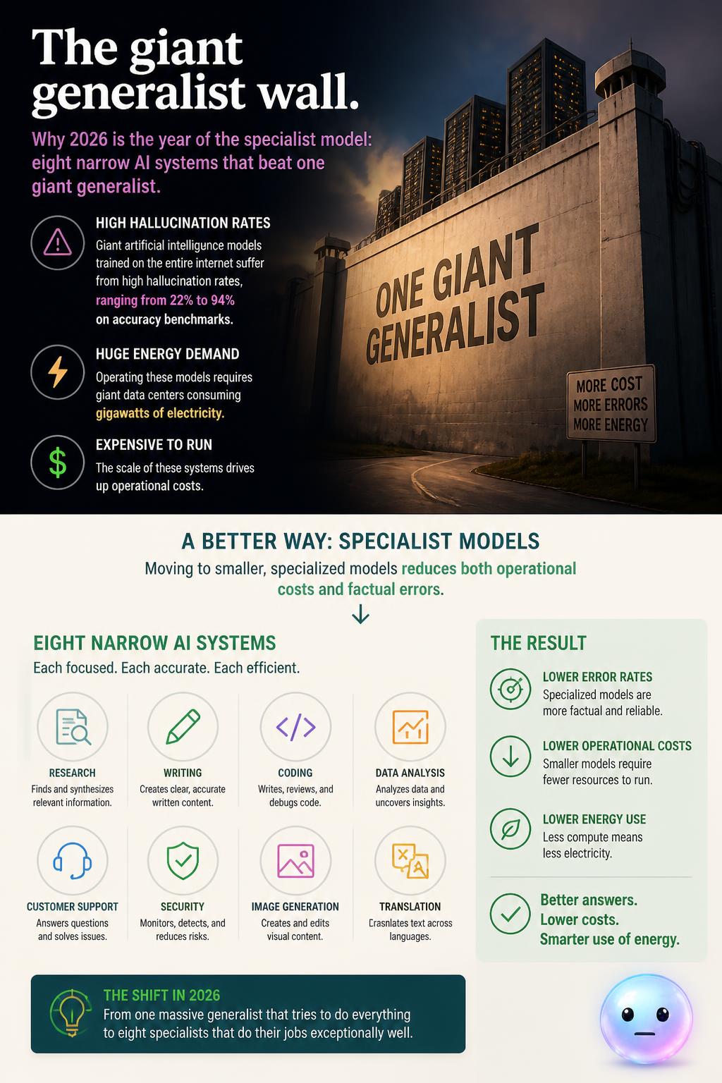 The giant generalist wall