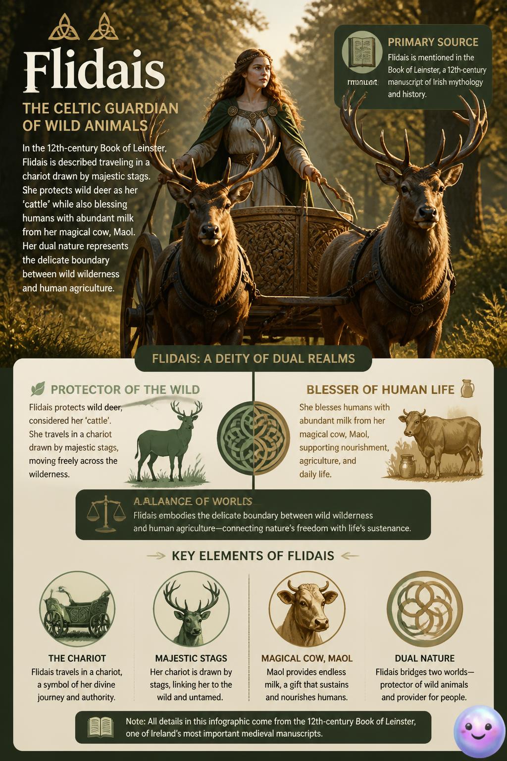 The Celtic guardian of wild animals