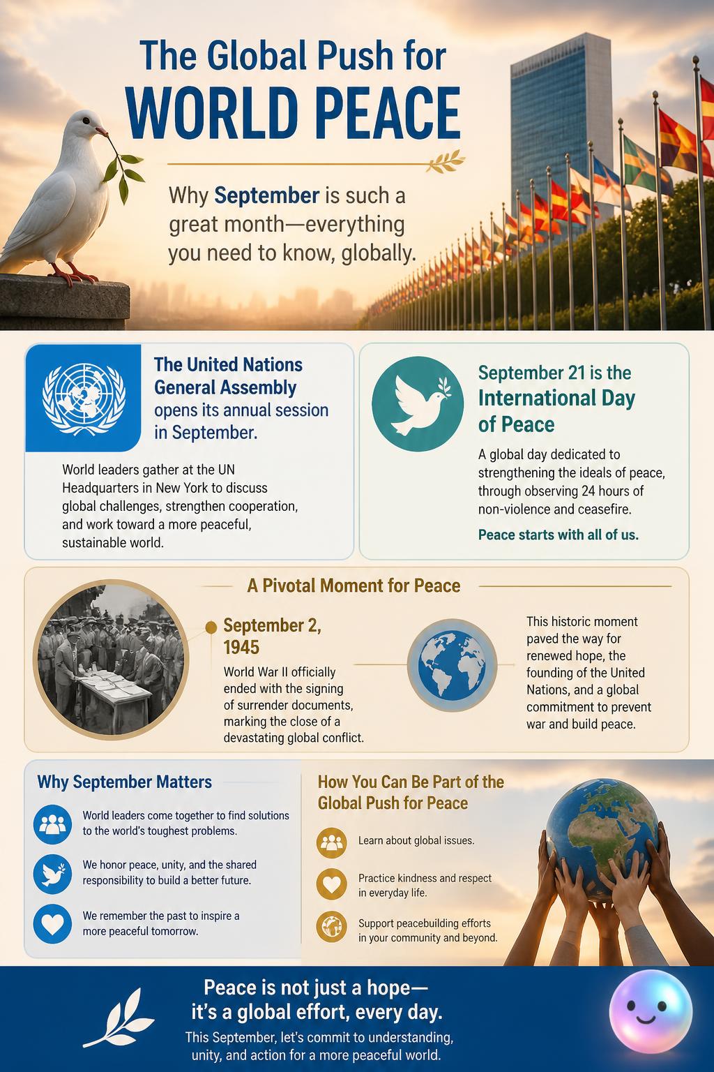 The global push for world peace