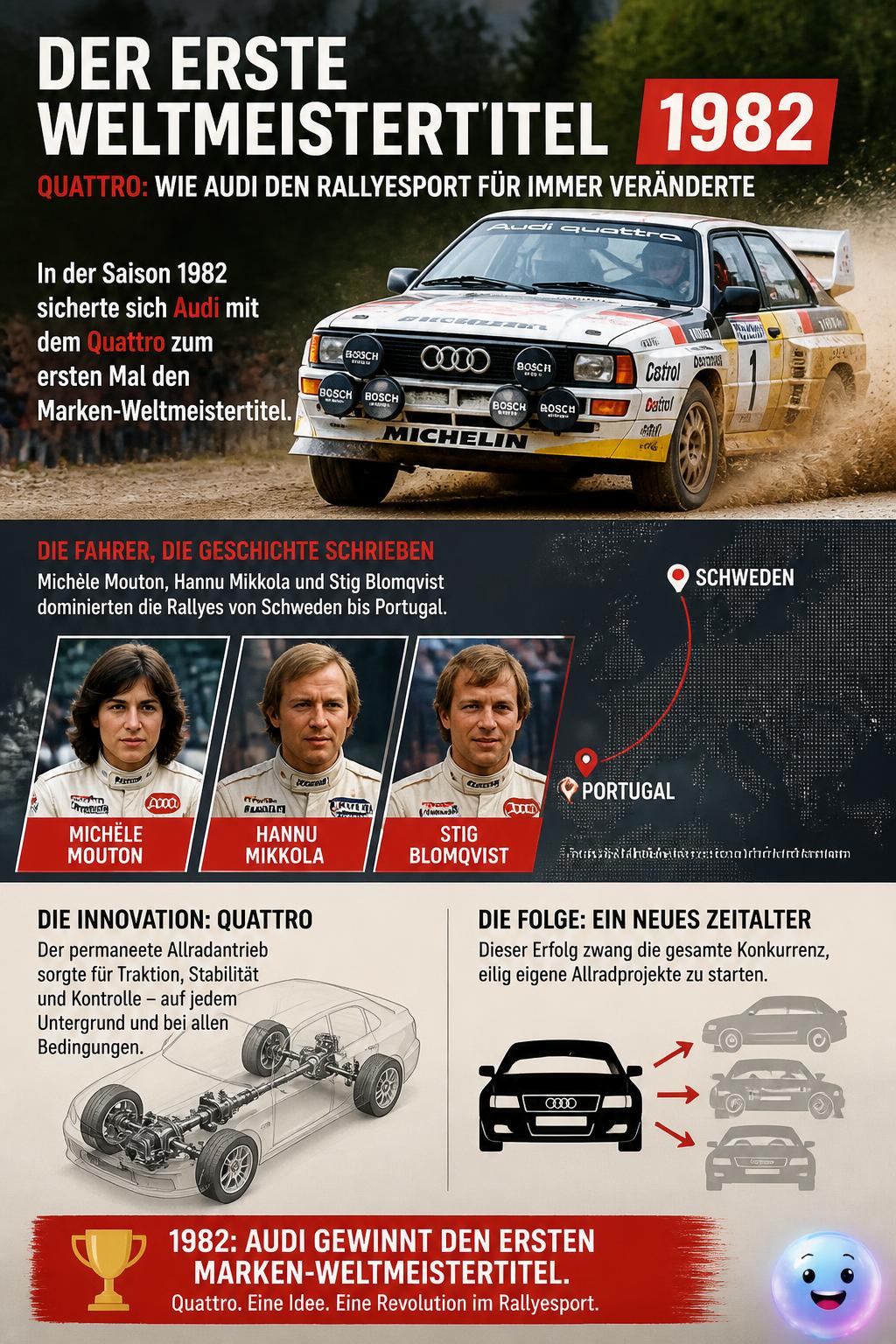 Der erste Weltmeistertitel 1982