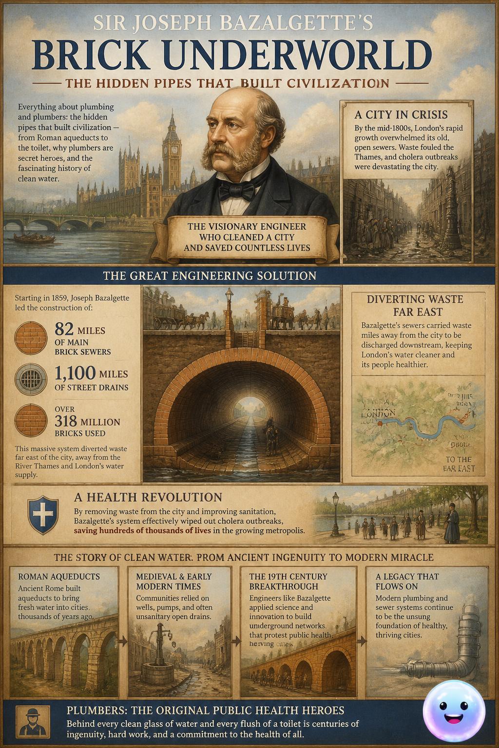 Sir Joseph Bazalgette's brick underworld