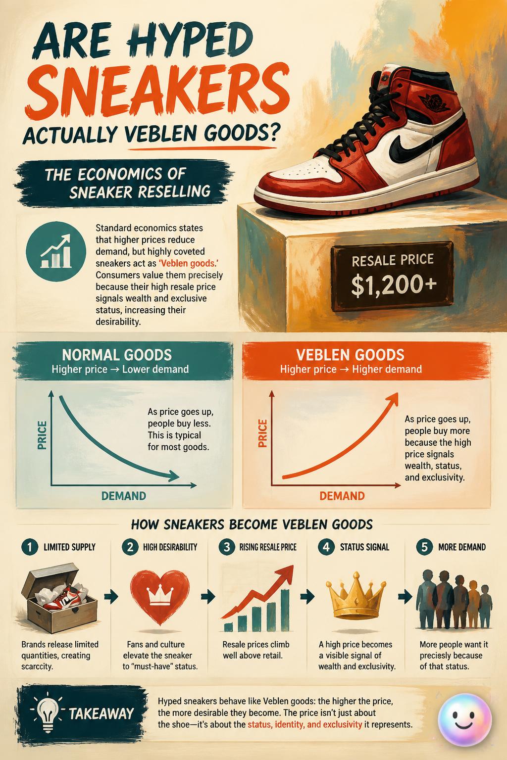 Are hyped sneakers actually Veblen goods