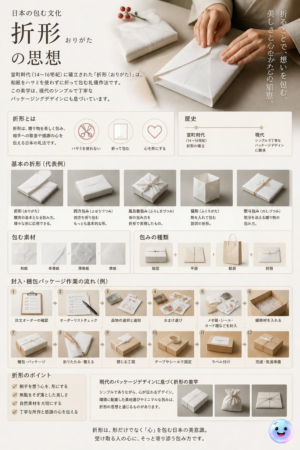 日本の包む文化「折形」の思想