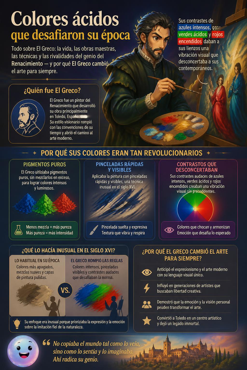 Colores ácidos que desafiaron su época