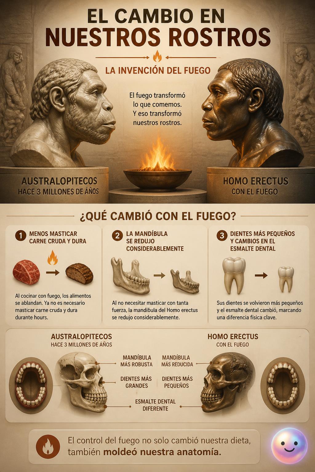 El cambio en nuestros rostros