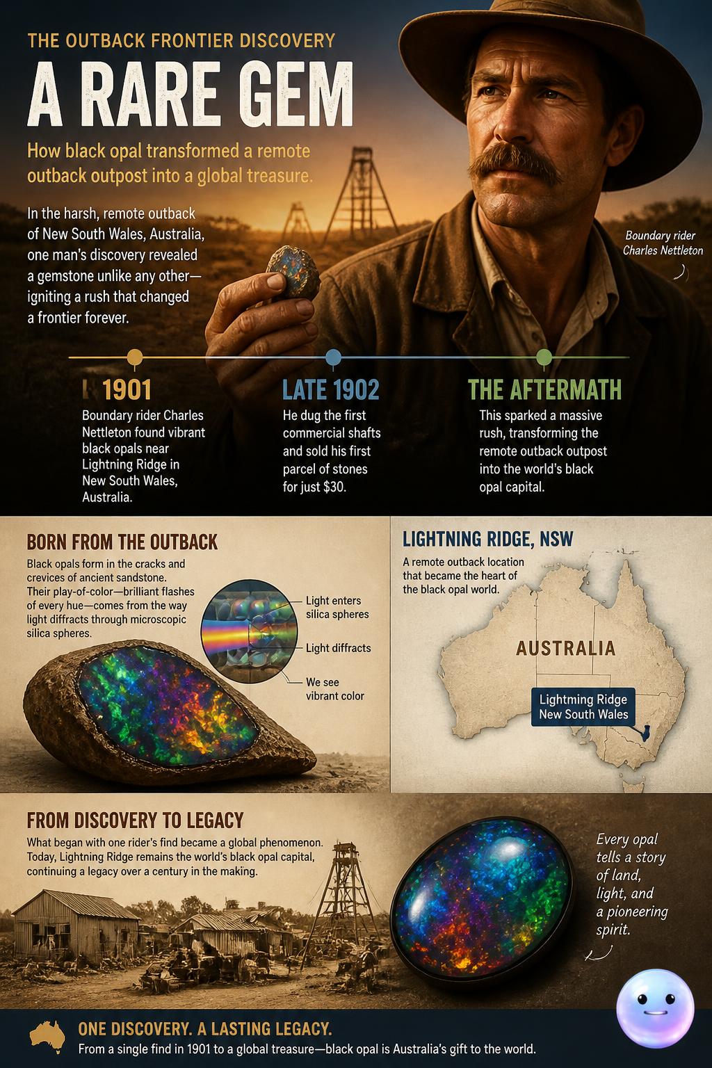 The outback frontier discovery