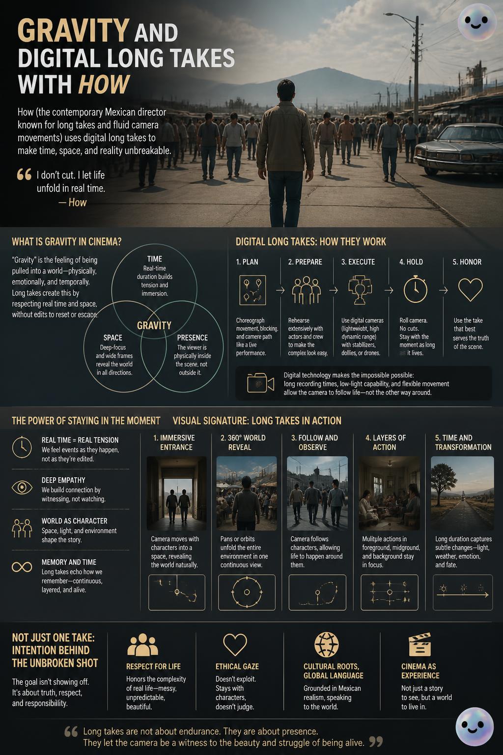 Gravity and digital long takes