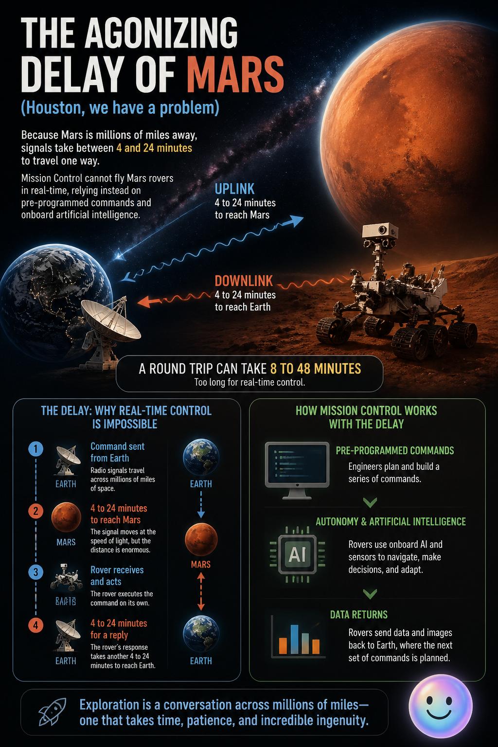 The agonizing delay of Mars